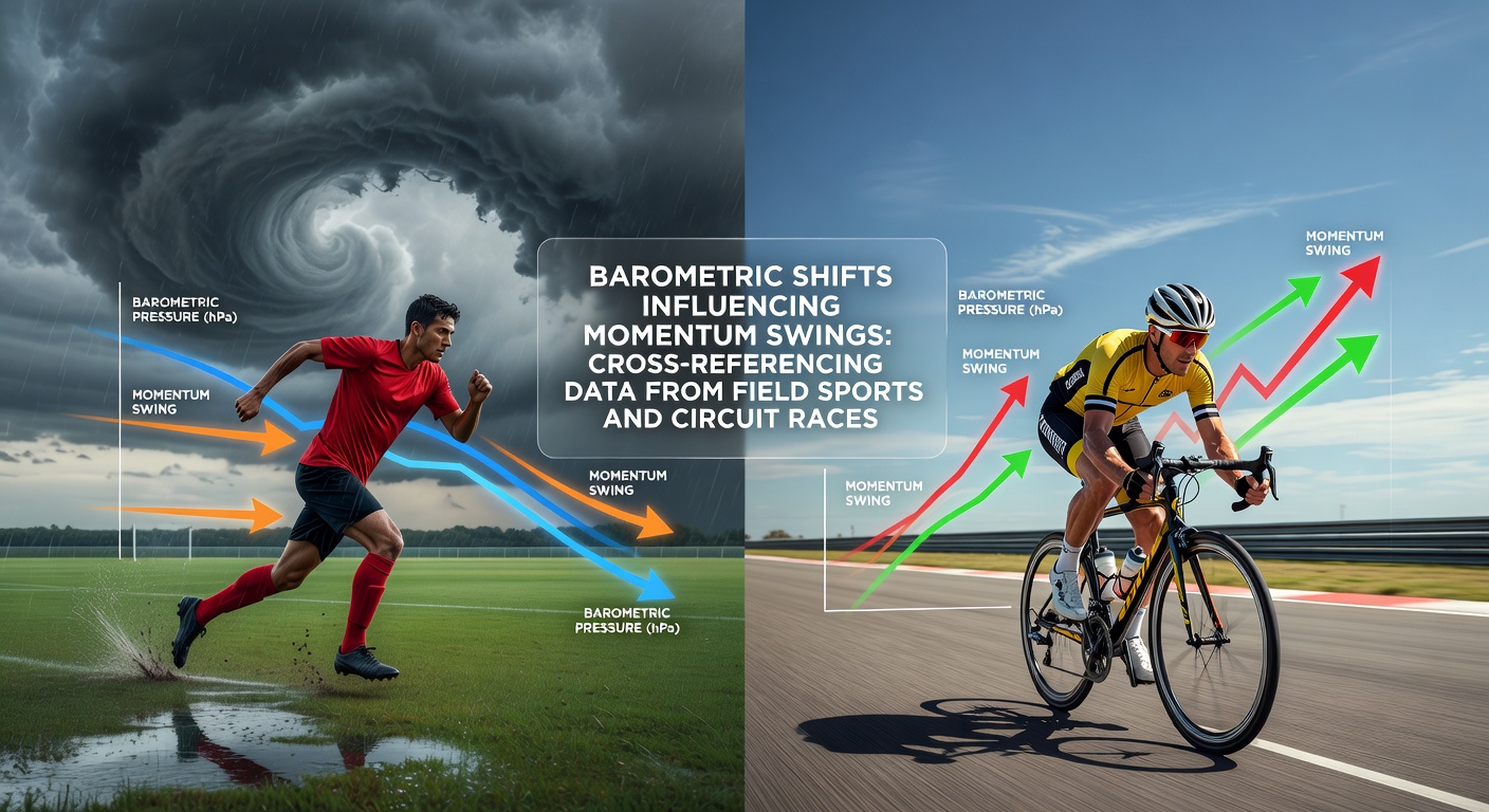 Barometric pressure monitoring equipment used in field sports analysis alongside trackside sensors at circuit events