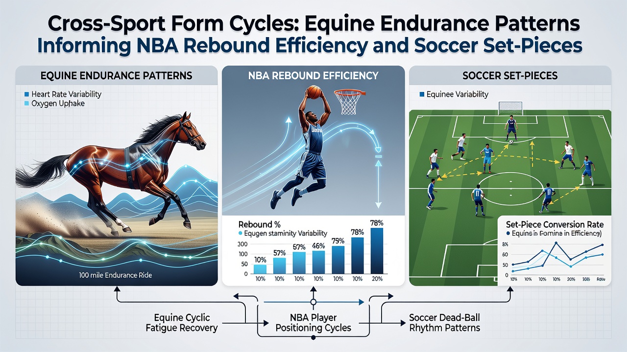 Detailed visualization of rebound heat maps and set-piece conversion trends correlated with endurance cycles