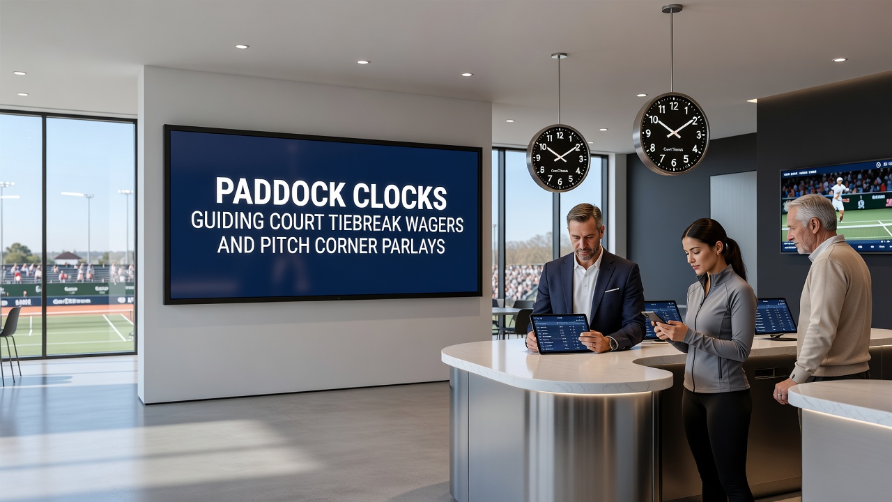 Detailed view of timing overlays connecting horse paddock data with tennis tiebreak points and football corner sequences